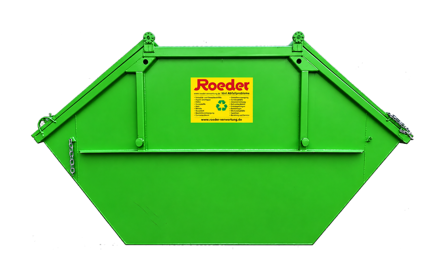 Absetzcontainer 10 m³ mit Deckel