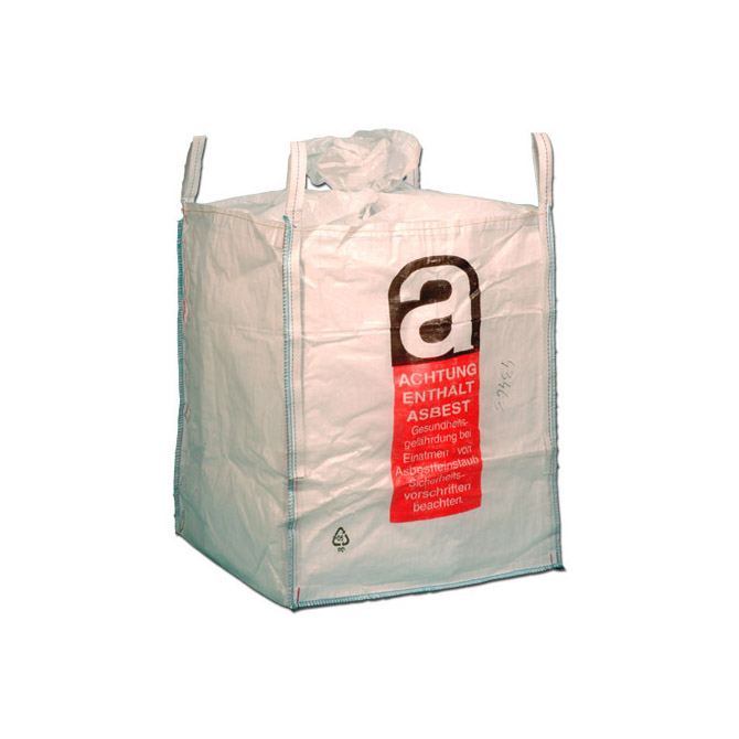 Big Bag für die verpackte Entsorgung asbesthaltiger Baustoffe